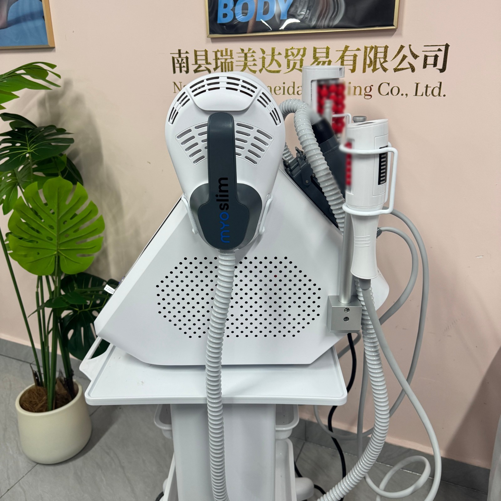 Professional 4 Handles Inner Ball Roller Body Massage Shaping Sculpt Machine