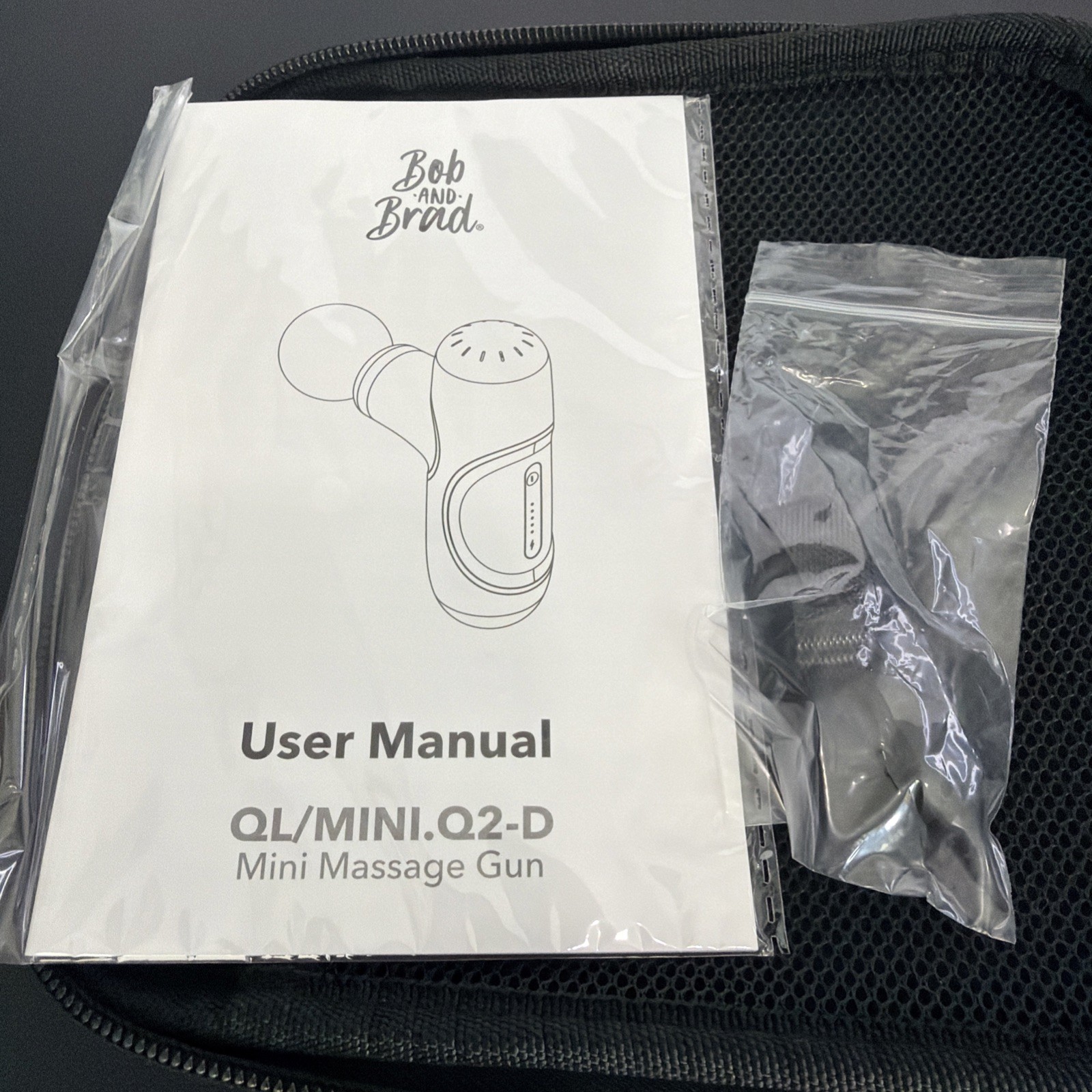 BOB AND BRAD Q2 Pro Mini Massage Gun Heat and Cold Head Pain Relief Therapy Gift