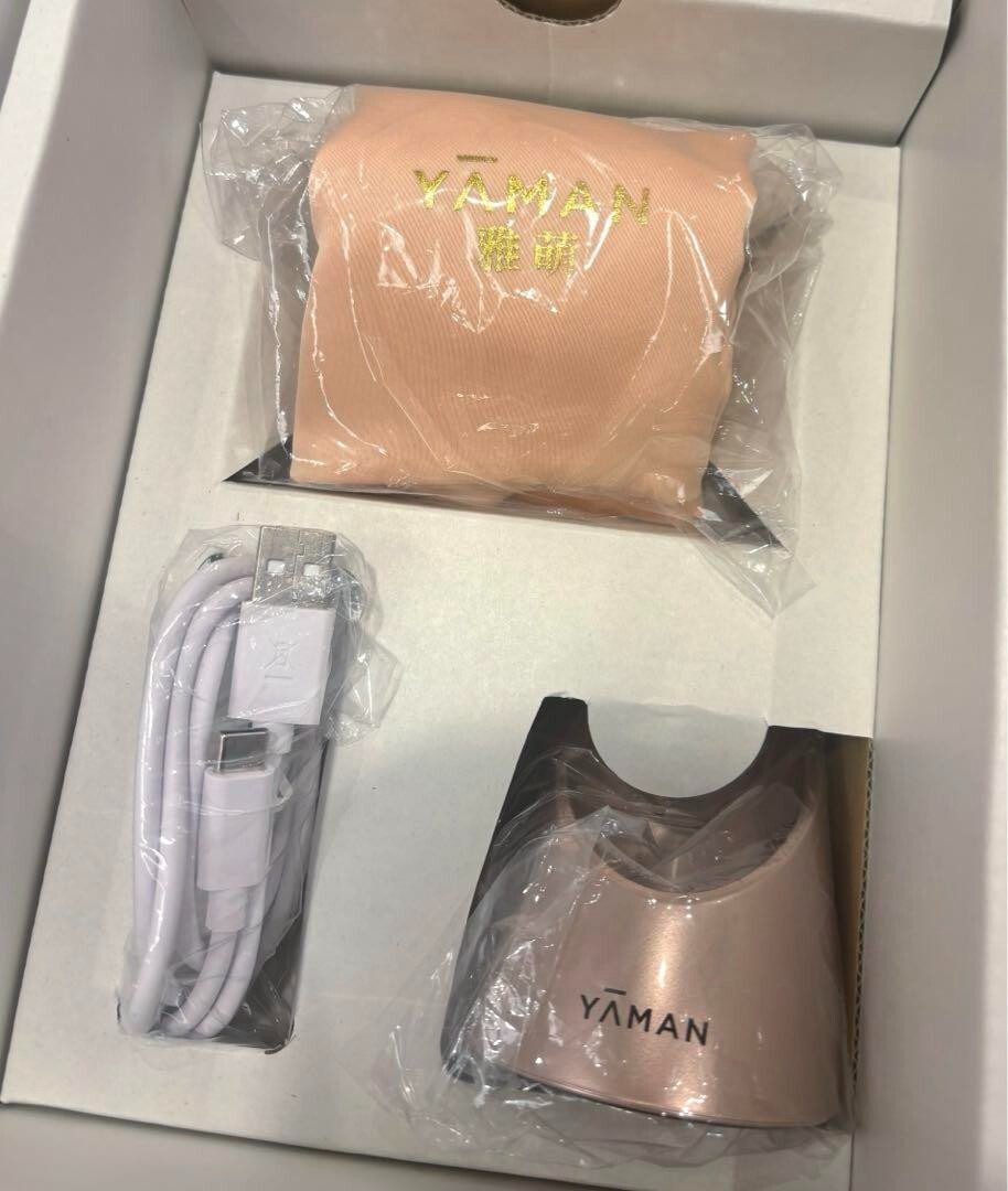 YA-MAN RF Facial Equipment M18-YL Pink Champagne Photo Plus Shiny With Box JAPAN