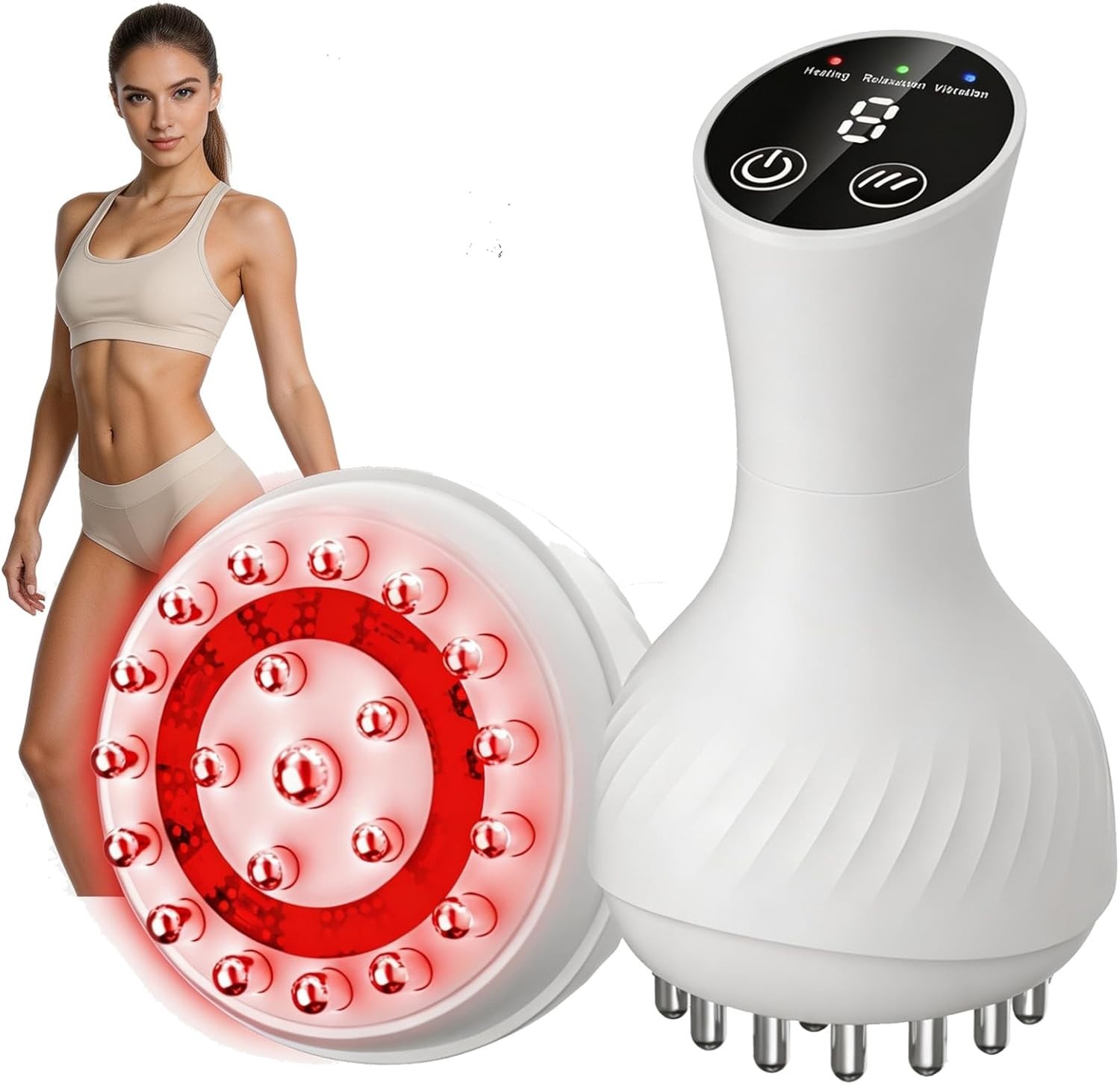 Lymphatic Drainage Massager & Anti Cellulite Massage Tool