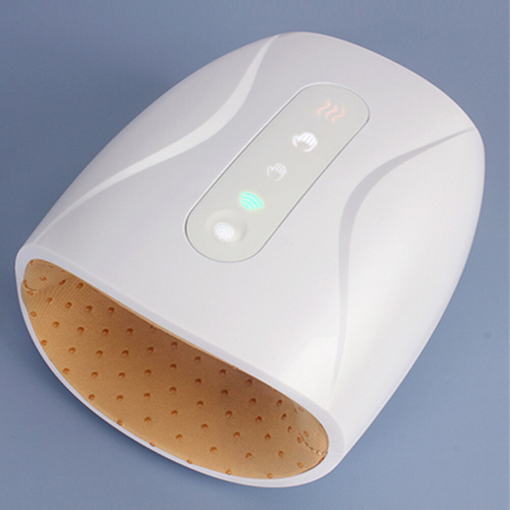 Electric Hand Massager for Palm Massage Heat Accupressure Massager USB Charging