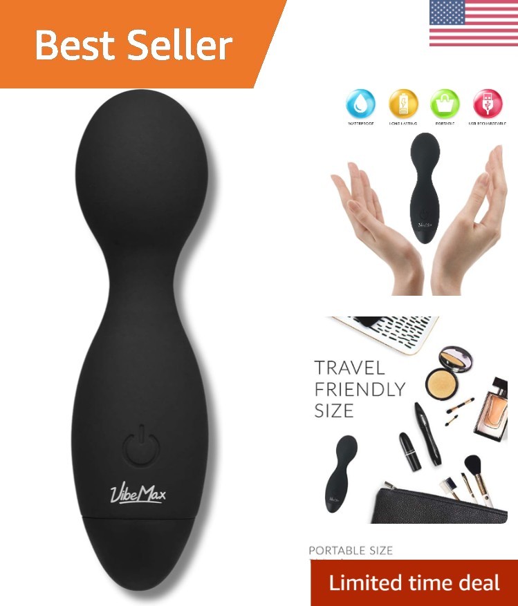 Portable Mini Massage Device – Quiet, Waterproof Tool for Pain and Stress Relief