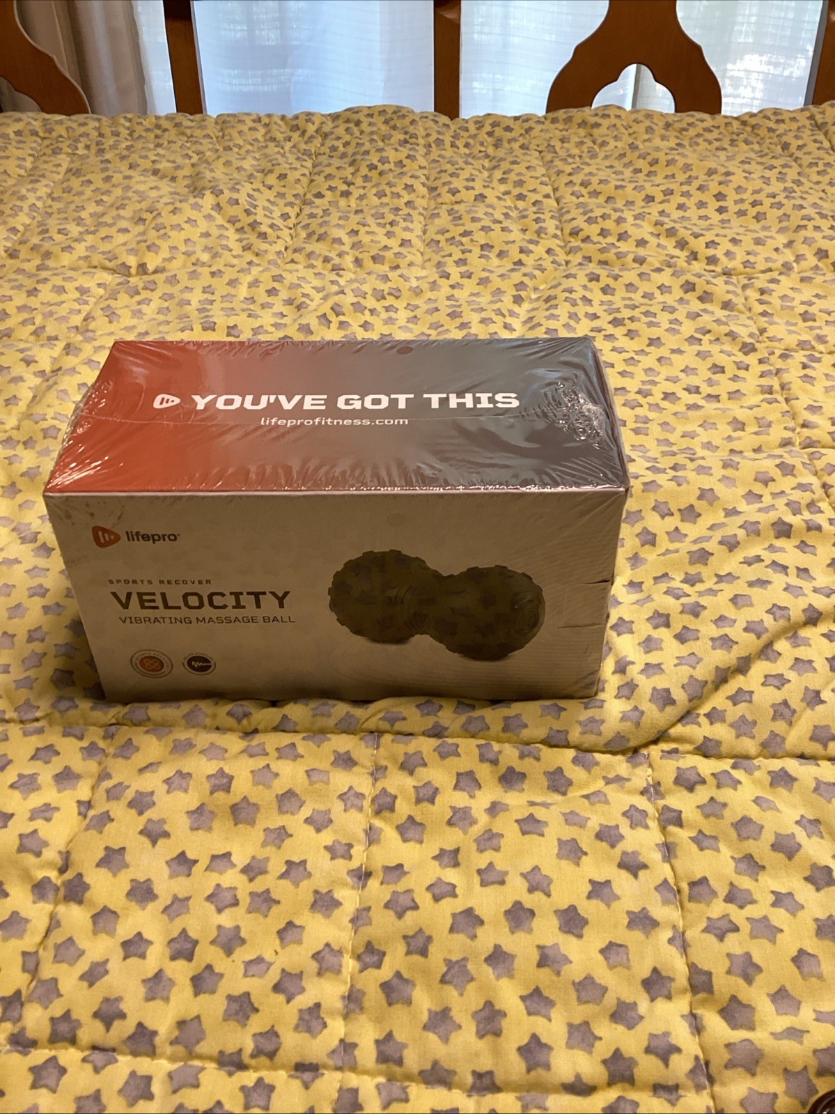 Lifepro 4-Speed Vibrating Massage Ball – Peanut Massager and Vibrating Foam Roll