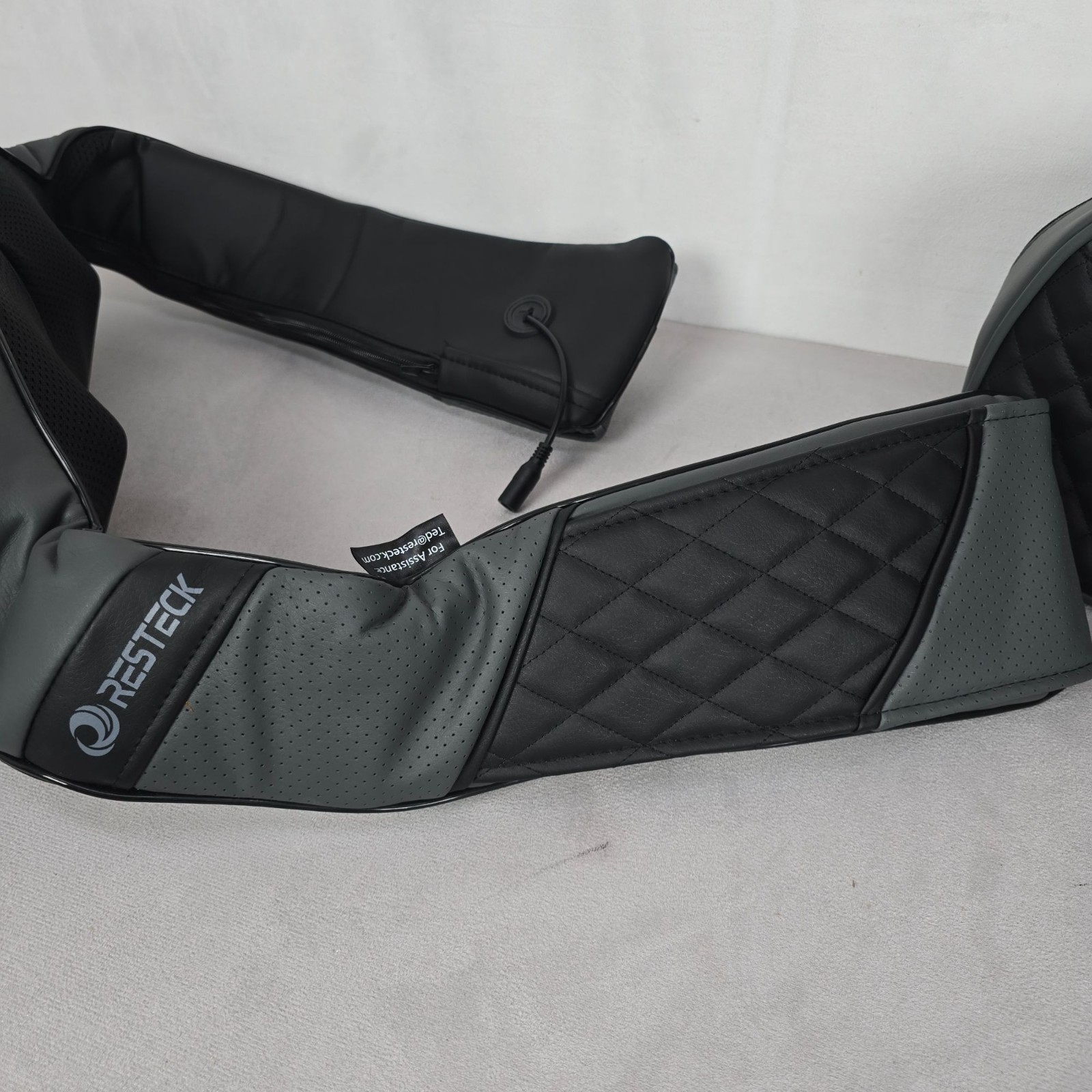 Resteck Shiatsu Neck, Foot, Leg, & Back Massager W/ Heat & Adjustable Levels