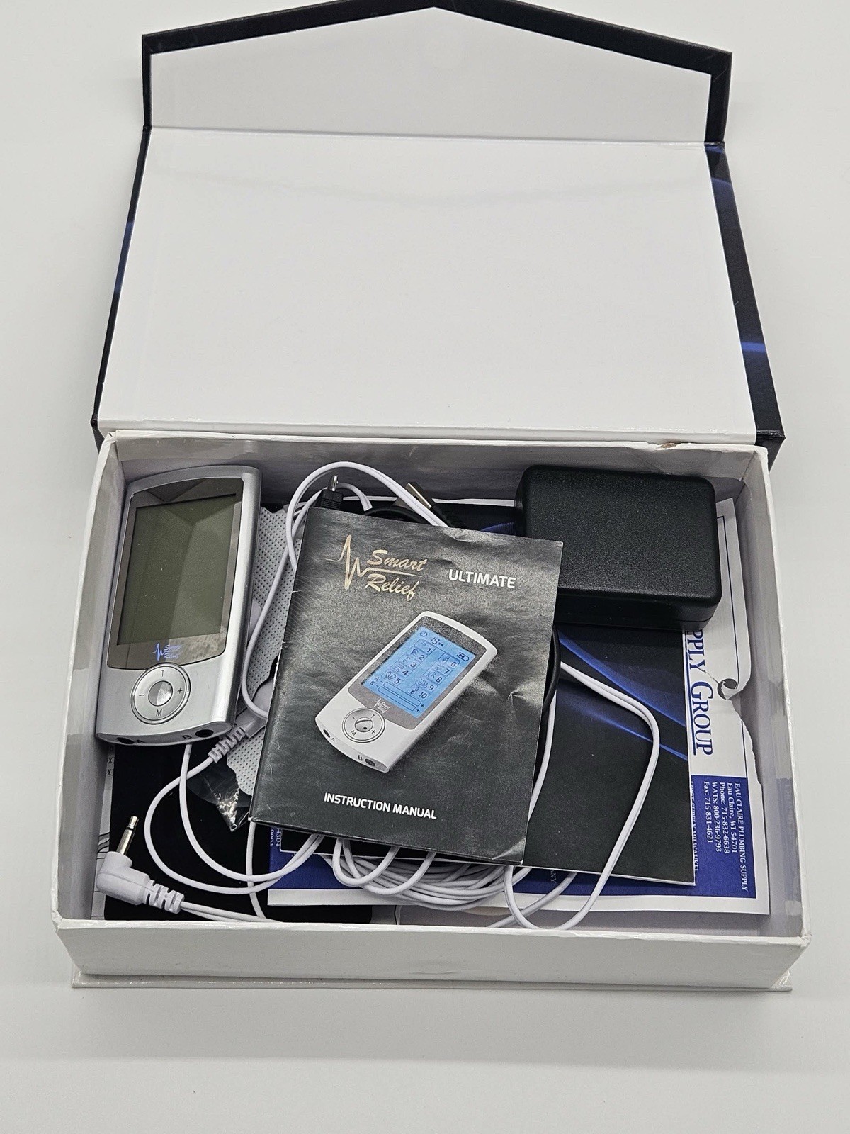 IQ Massager Electric Muscle Stimulator Machine Mini ll Pain Management Tens Unit