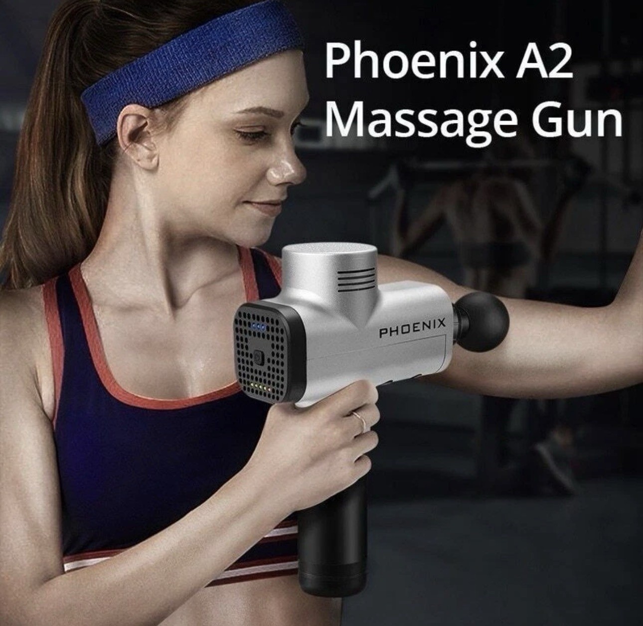 Phoenix A2 Massage Gun – Deep Tissue Percussion Handheld Muscle Relaxation Tool
