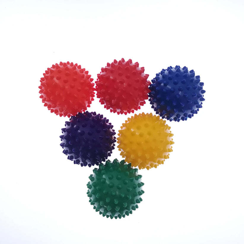 Durable PVC Spiky Massage Ball for Trigger Point Muscle Pain & Stress Relief