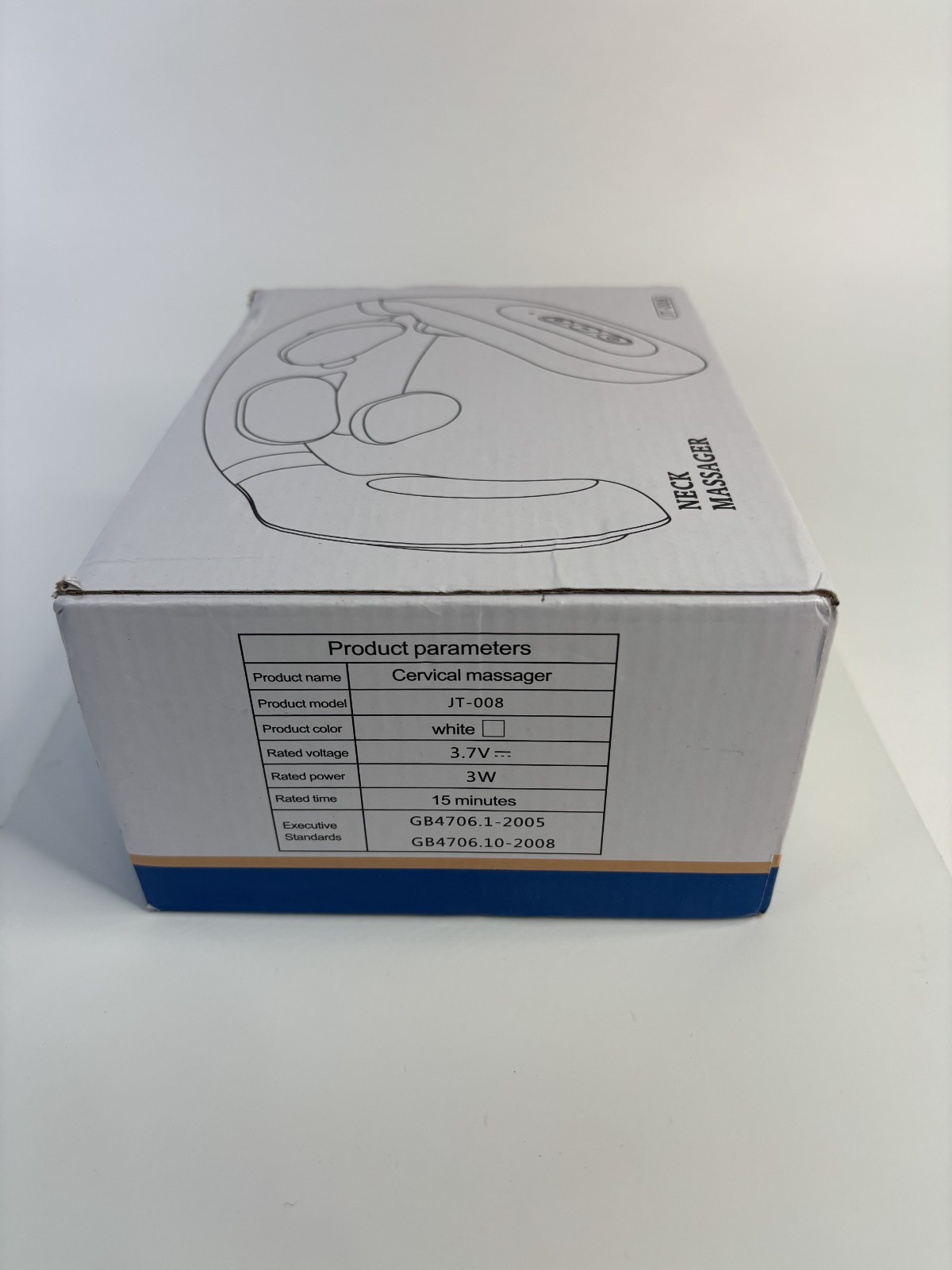 Neck Massager Heat Micro Electric Massager JT-008 for Neck Shoulder Pain