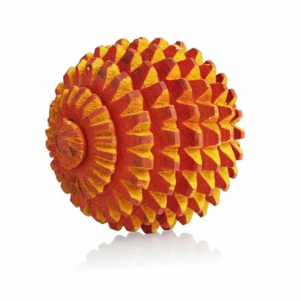 Acupressure Wood Ball Hand Roller Palm Massager Tools for Body Stress- Free Ship