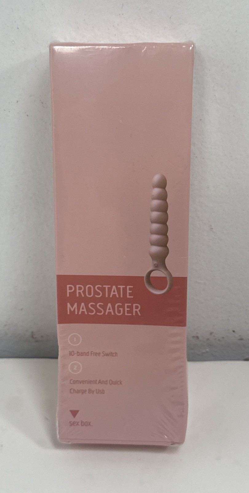 Male Prostate Massager 10-Band Free Switch