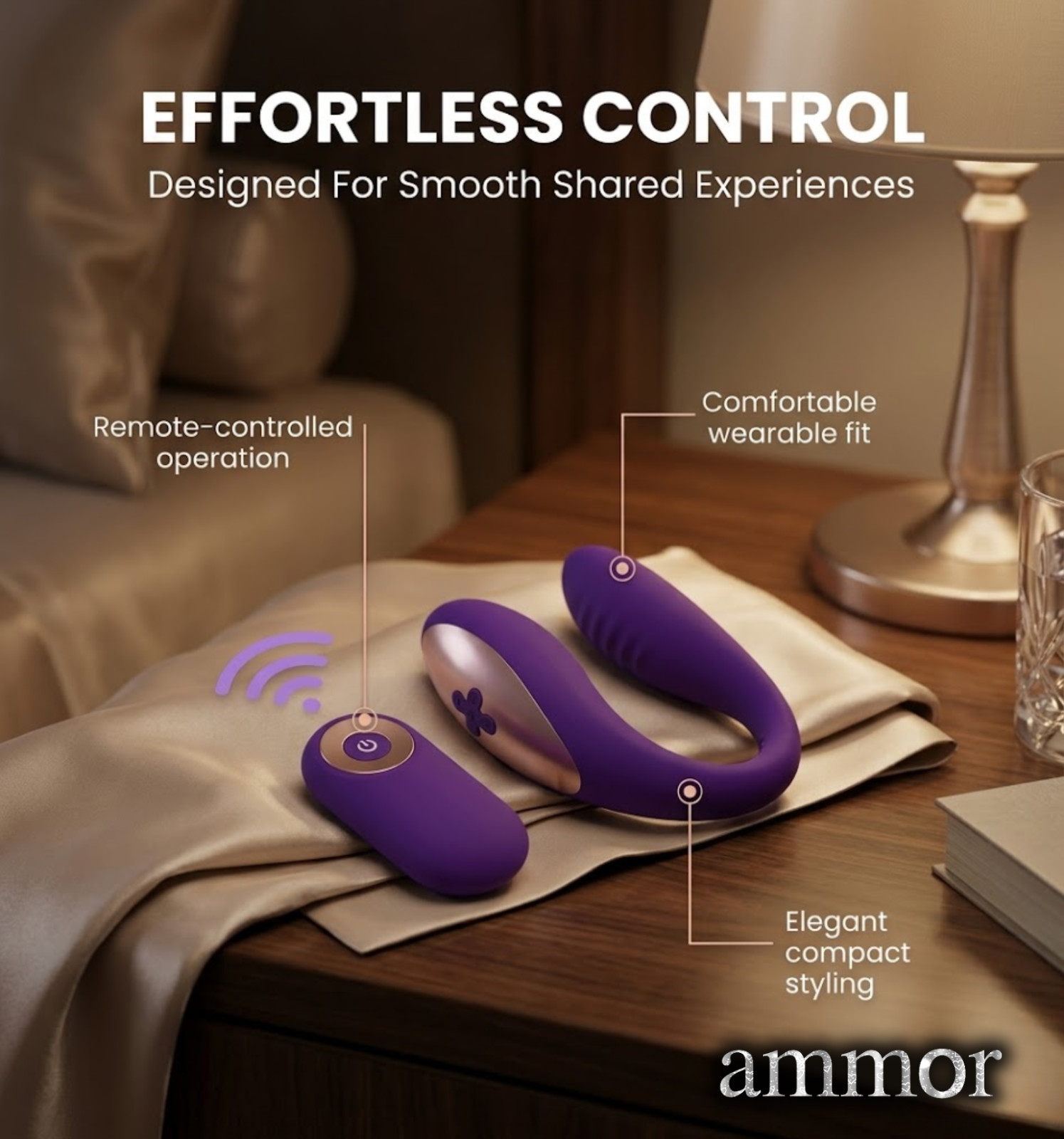 Sec Duo Rechargeable Silicone Couples Vibe