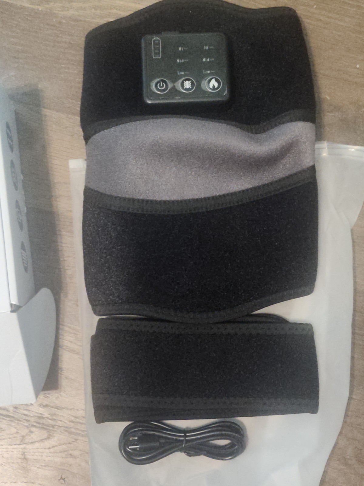 3-in-1 Universal Heated Joint Massager, Lightweight 4000mAh Cordless Wrap for…