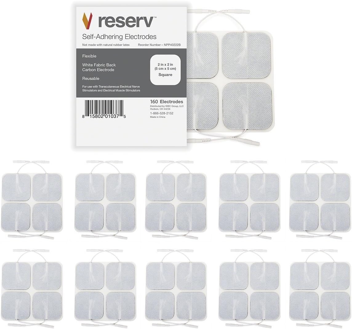 Re-Usable TENS Unit Electrode Pads 160ct