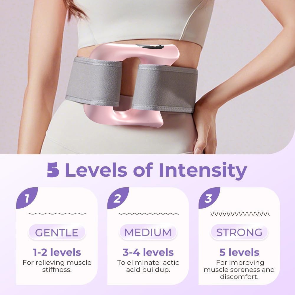Multifunctional Full Body Fascia Ring with 5 Speeds Fascia Blasters Ring Massage