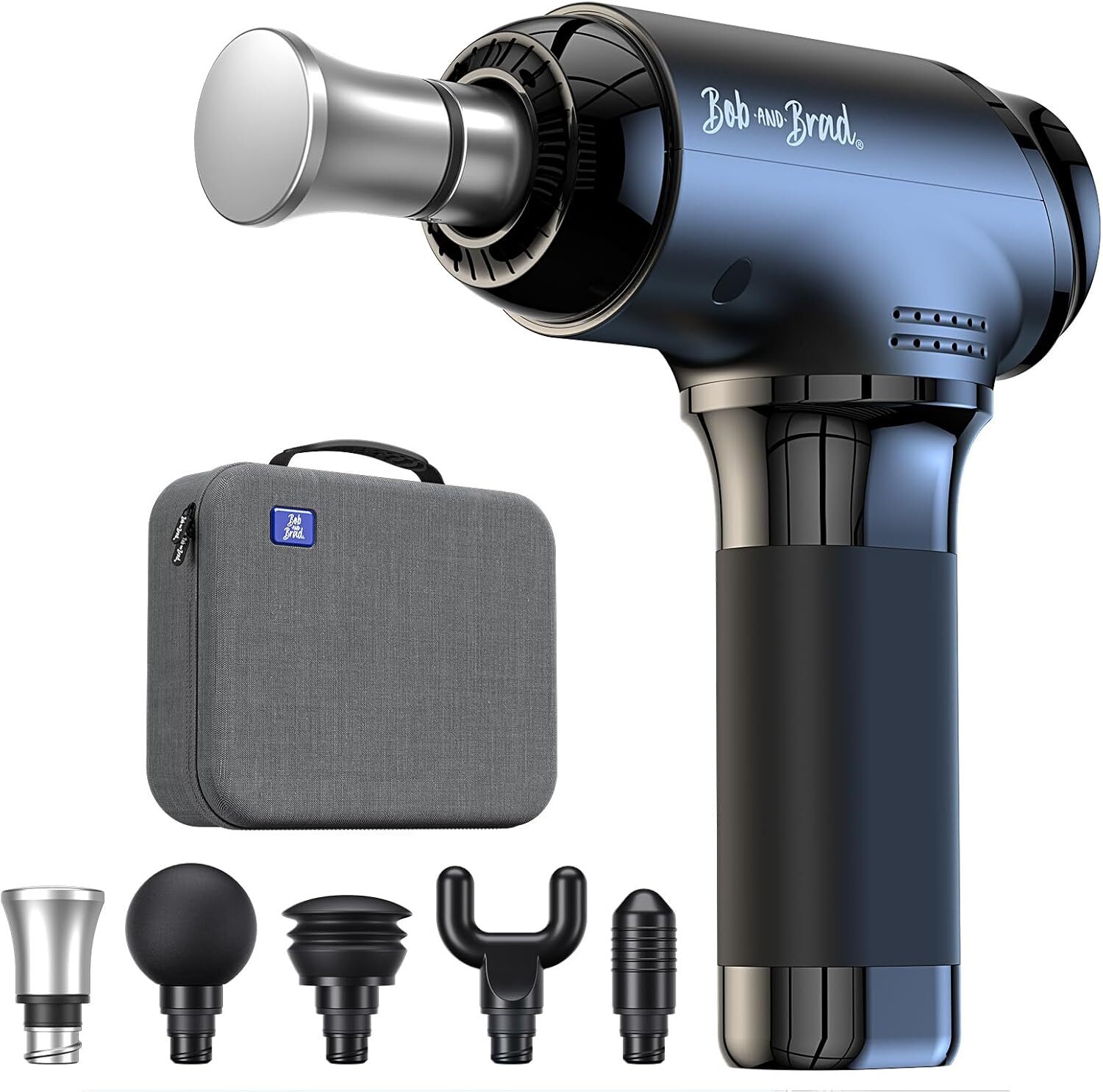Bob and Brad Massager Gun 4000 mah T2 Pro Heat&Cold Head Deep Tissue Pain Relief