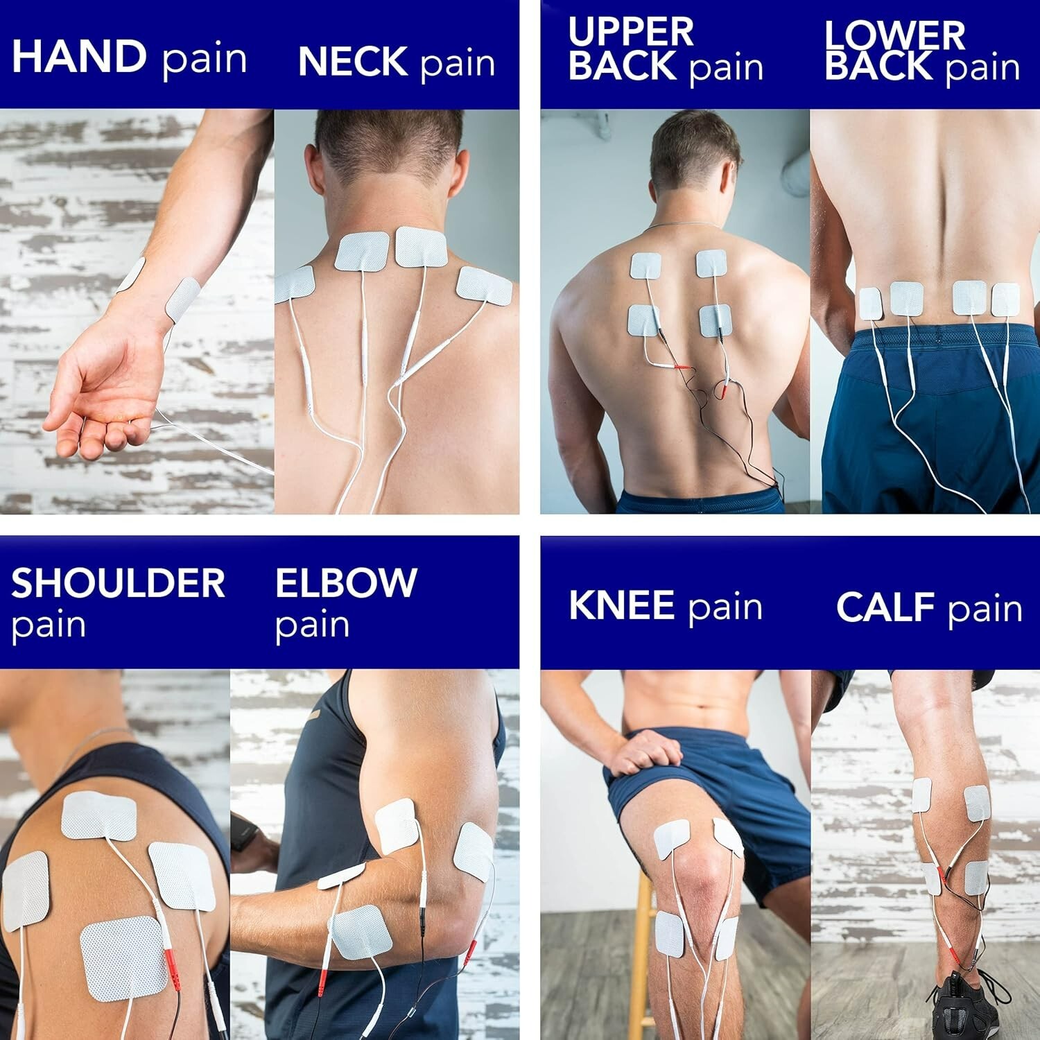 TENS/EMS Roscoe Twin Stim para dolor de espalda, ciática y uso clínico.