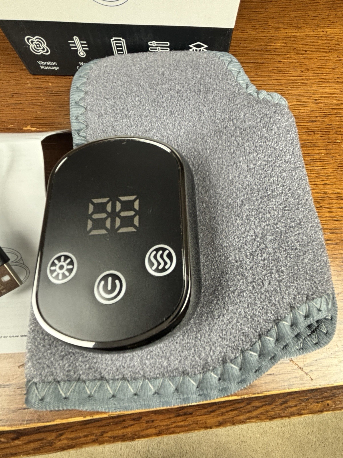 EMSense Pulsating Heat Foot & Nerve Relaxing Neuropathy Massager Therapy – New