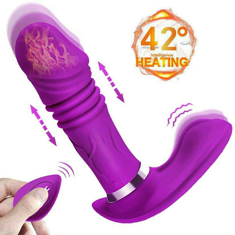Thrusting Heating Massager for Women Shoulder Back Arm Vibrator Remote Control