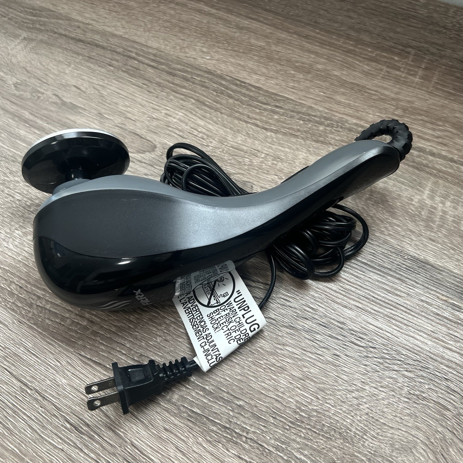 Tzumi FitRx Heat Therapy Massage Gun Handheld Muscle Massager
