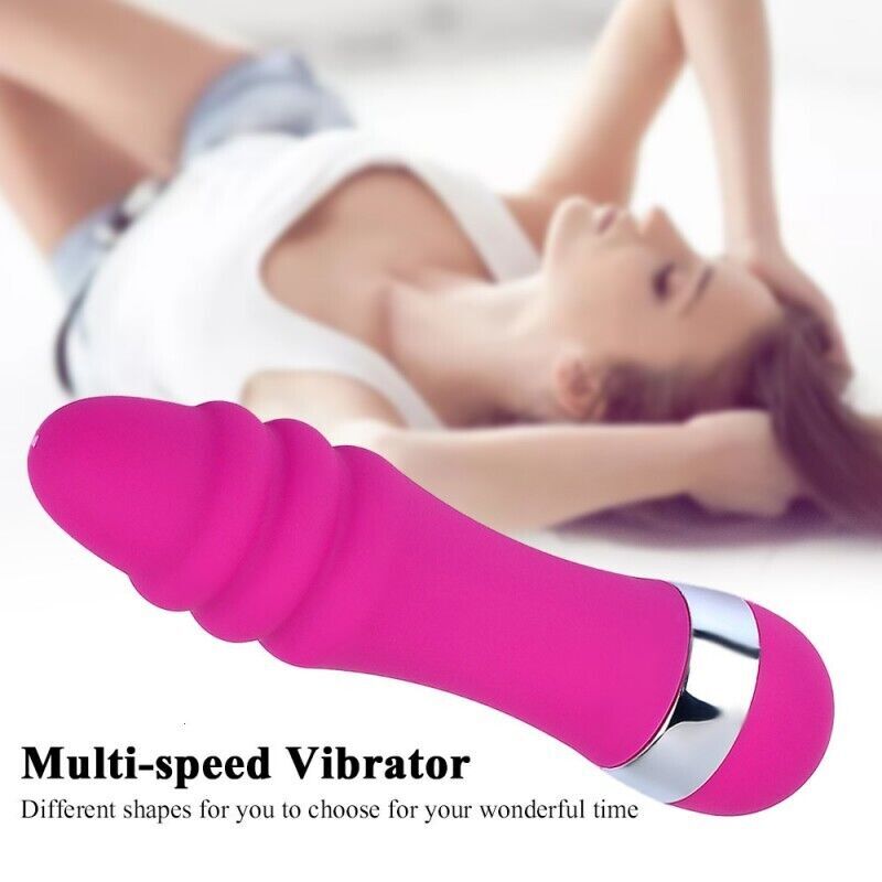 Women Mini Powerful Bullet Shape Multi Speed Vibrator Neck Body Massage Personal