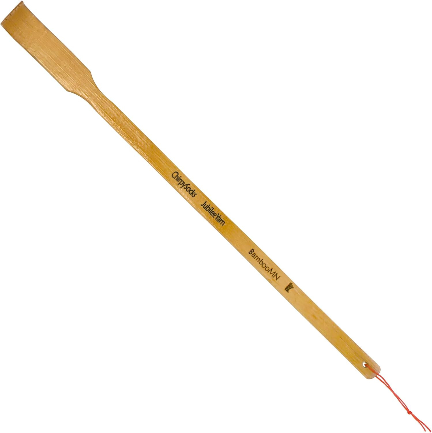16.5 Inch Traditional Thin Travel Size Bamboo Wooden Back Scratcher