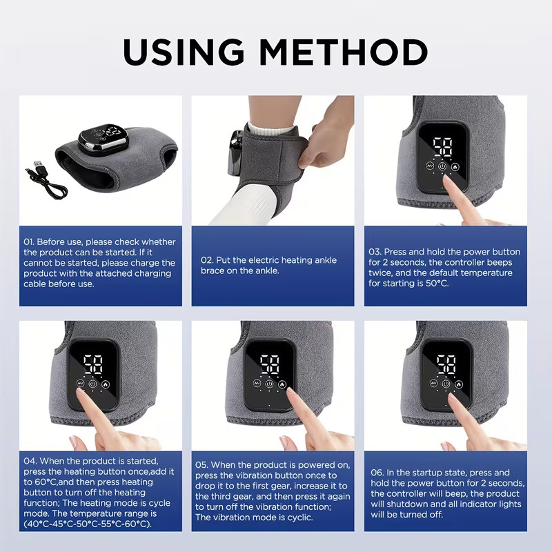 Emsence Foot Massager,Foot Massager for Plantar Fasciitis,Wireless &Portable US