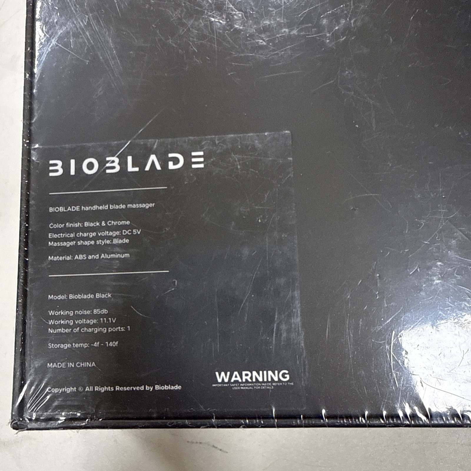 BioBlade V2-Pro Handheld Blade Massager-Sealed-Brand New
