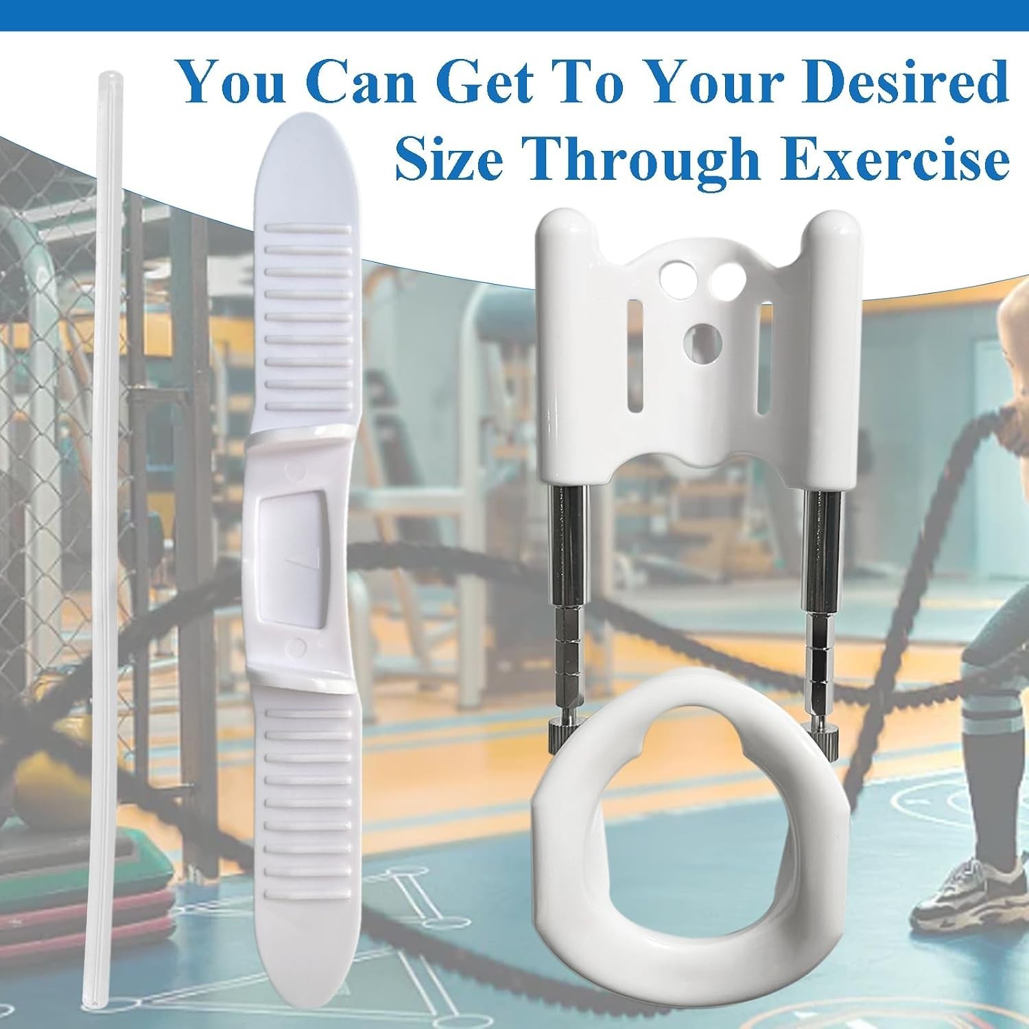 «Adjustable Male Extender Traction Device for Growth & Physical Training»