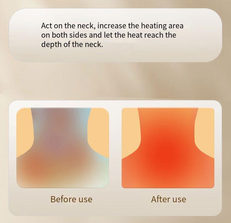 Smart Graphene Electric Heating Neck Massager