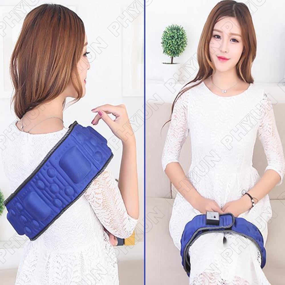 Electric Vibration Heat Slimming Belt Body Shaper Waist Fat Burning 120CM * 13CM