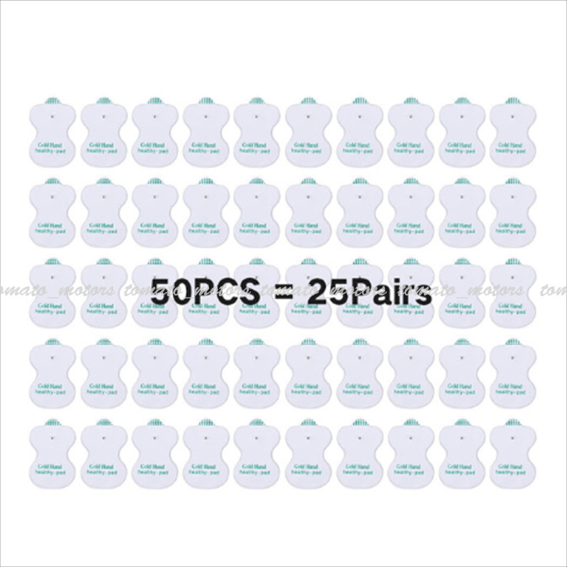 50PCS Snap On Replacement Pads TENS Unit For Massager & Electrode Pads