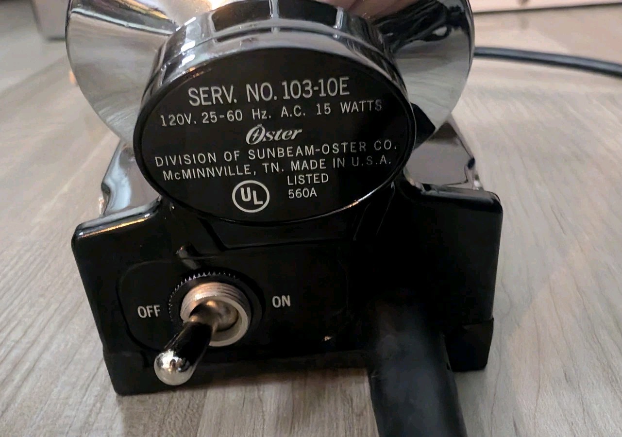 Oster Stim-U-Lax Handheld Massager Model 103 Barber Professional Made in USA