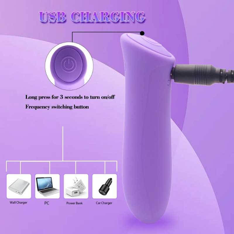 Personal Massager Hand Held for Women Body Bullet Quiet Female Vibraters Wand