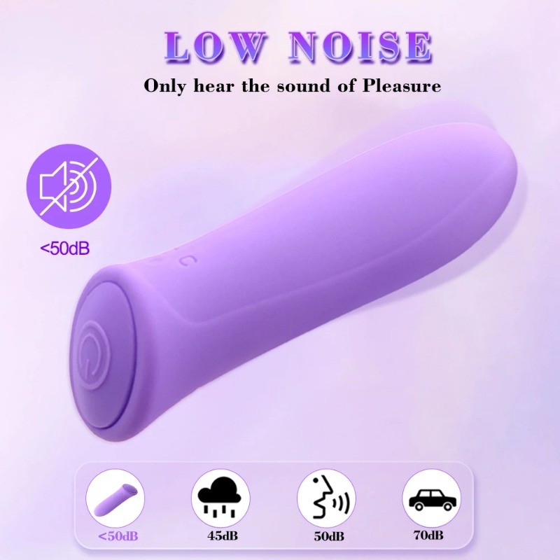 Personal Massager Hand Held for Women Body Bullet Quiet Female Vibraters Wand