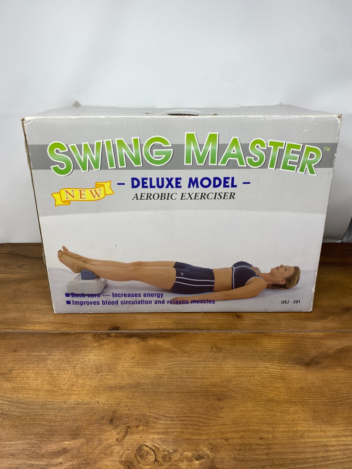 Swing Master Deluxe Model USJ-201 Leg Circulation Aerobic Exerciser Chi Machine