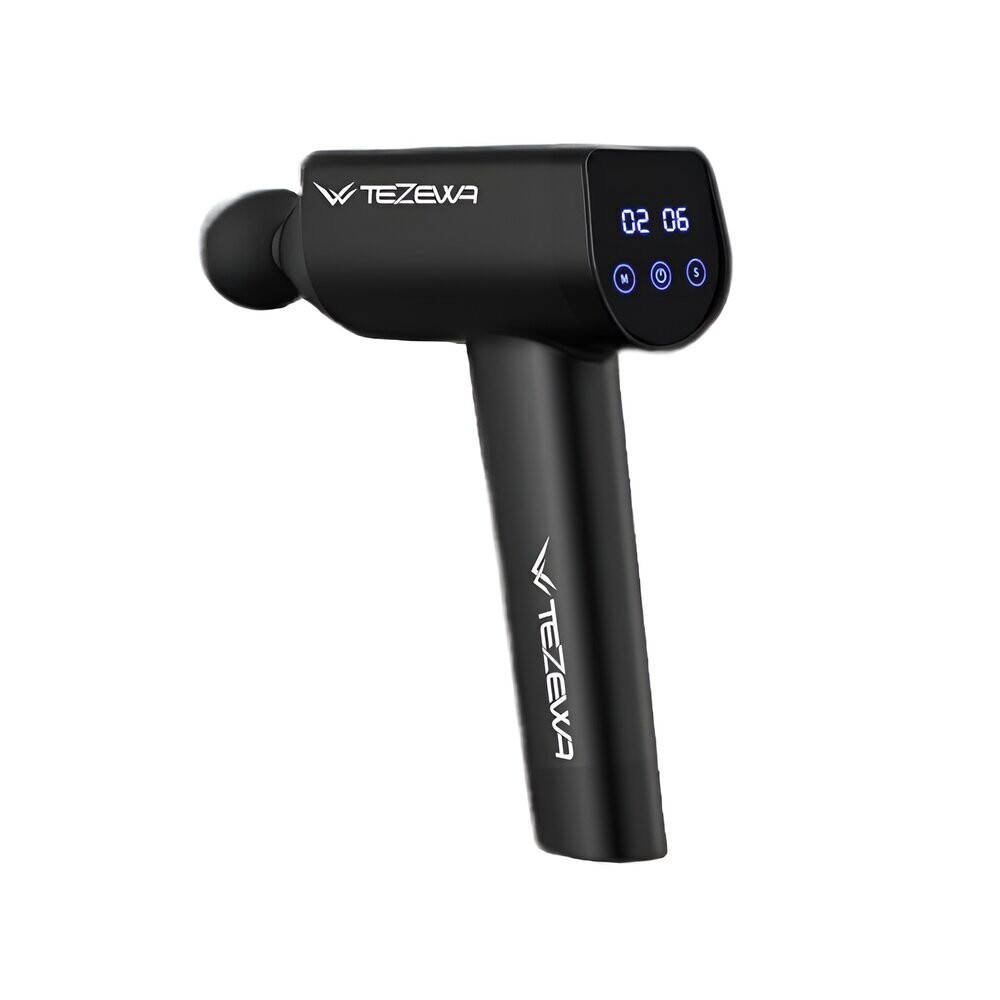 TEZEWA Massage Hammer S1 6 Head 20 Levels Strength Control Silent Muscle Relief