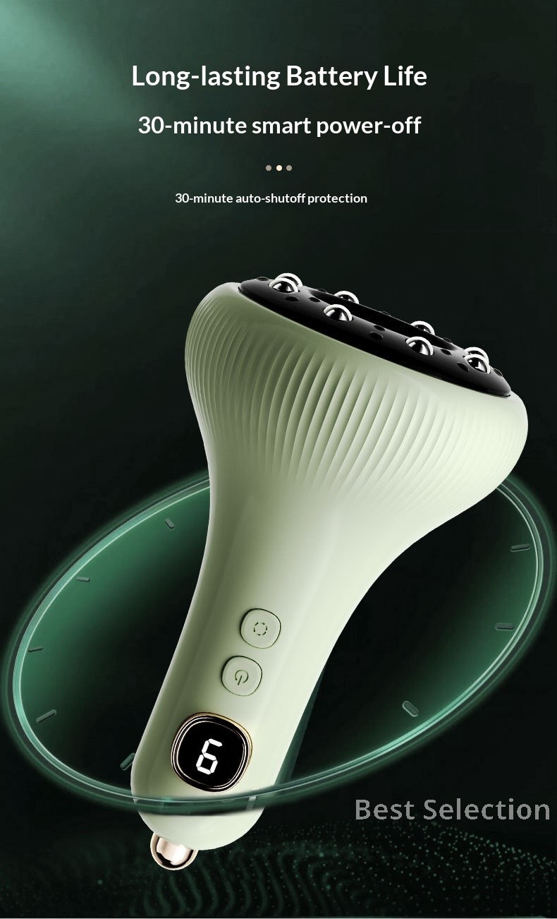 Electric Cupping Massager Wireless Heated Deep Tissue Massage for Back Neck