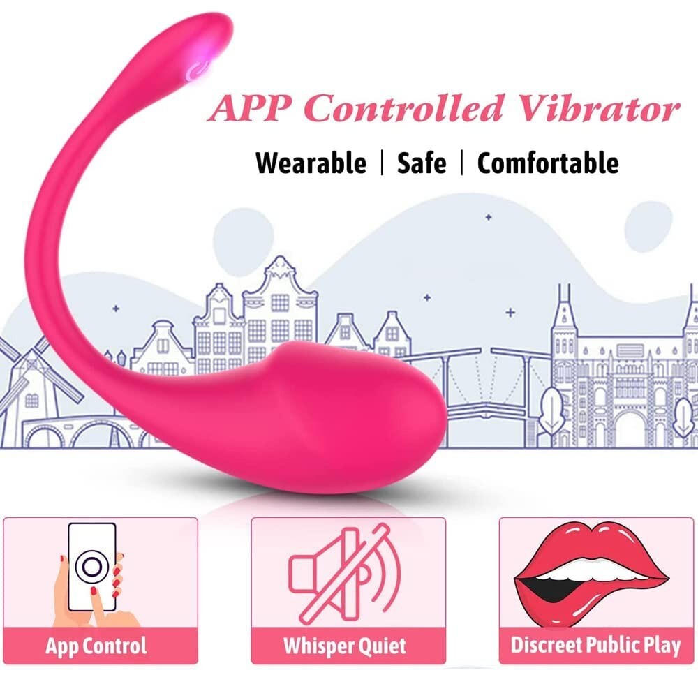 Remote Control for Couples – Exerciser Waterproof Kit (Rose)