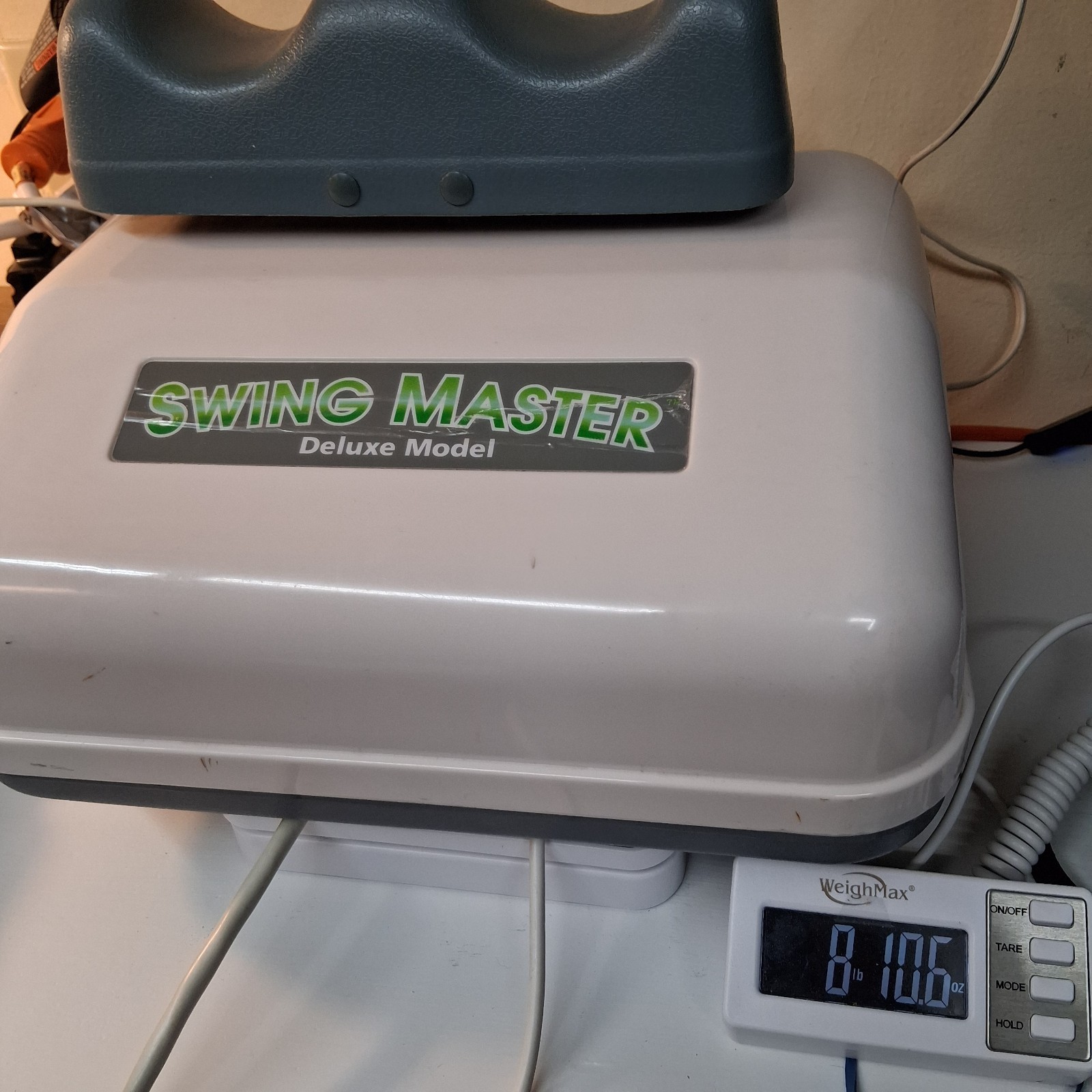 Swing Master Deluxe Model Leg Circulation Aerobic Exerciser Chi Machine-WORKS