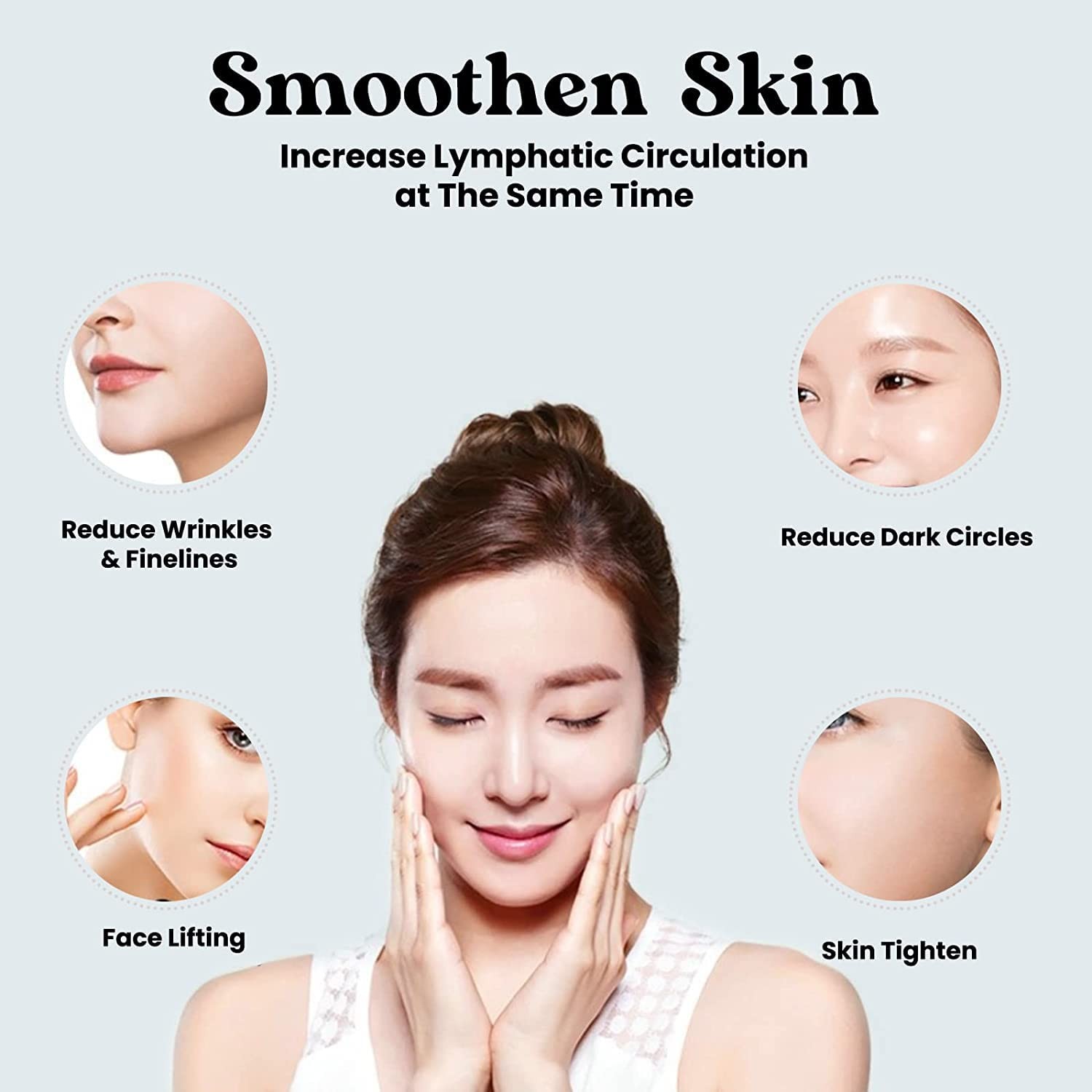ROSELYNBOUTIQUE Gua Sha Facial Tools & Jade Face 2 Count (Pack of 1),