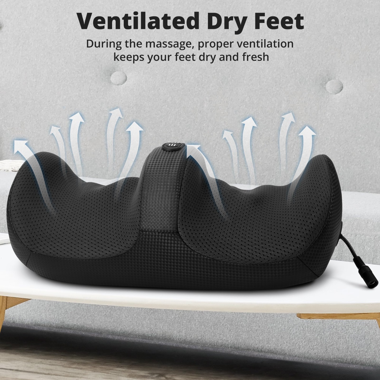 Foot Massager with Heat – Deep Tissue Calf & Foot Massage for Pain Relief, Relax