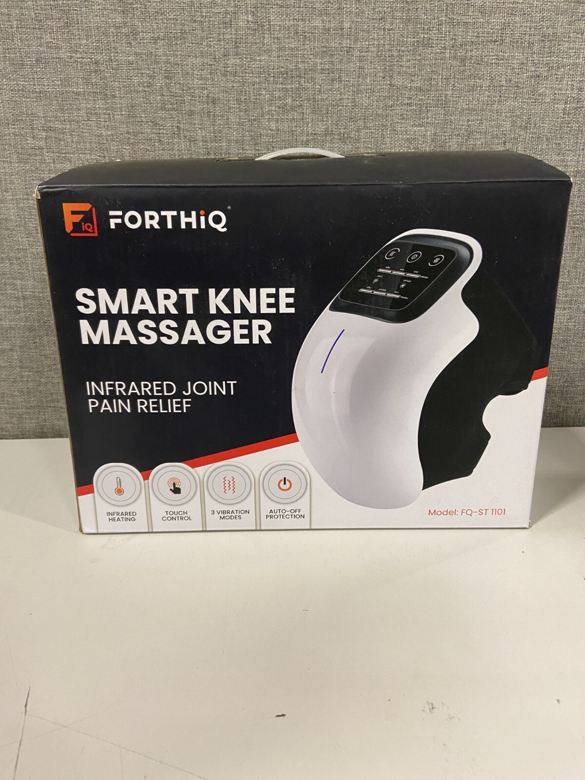 FORTHiQ Cordless Knee Massager Infrared Heat and Vibration Knee Pain Relief