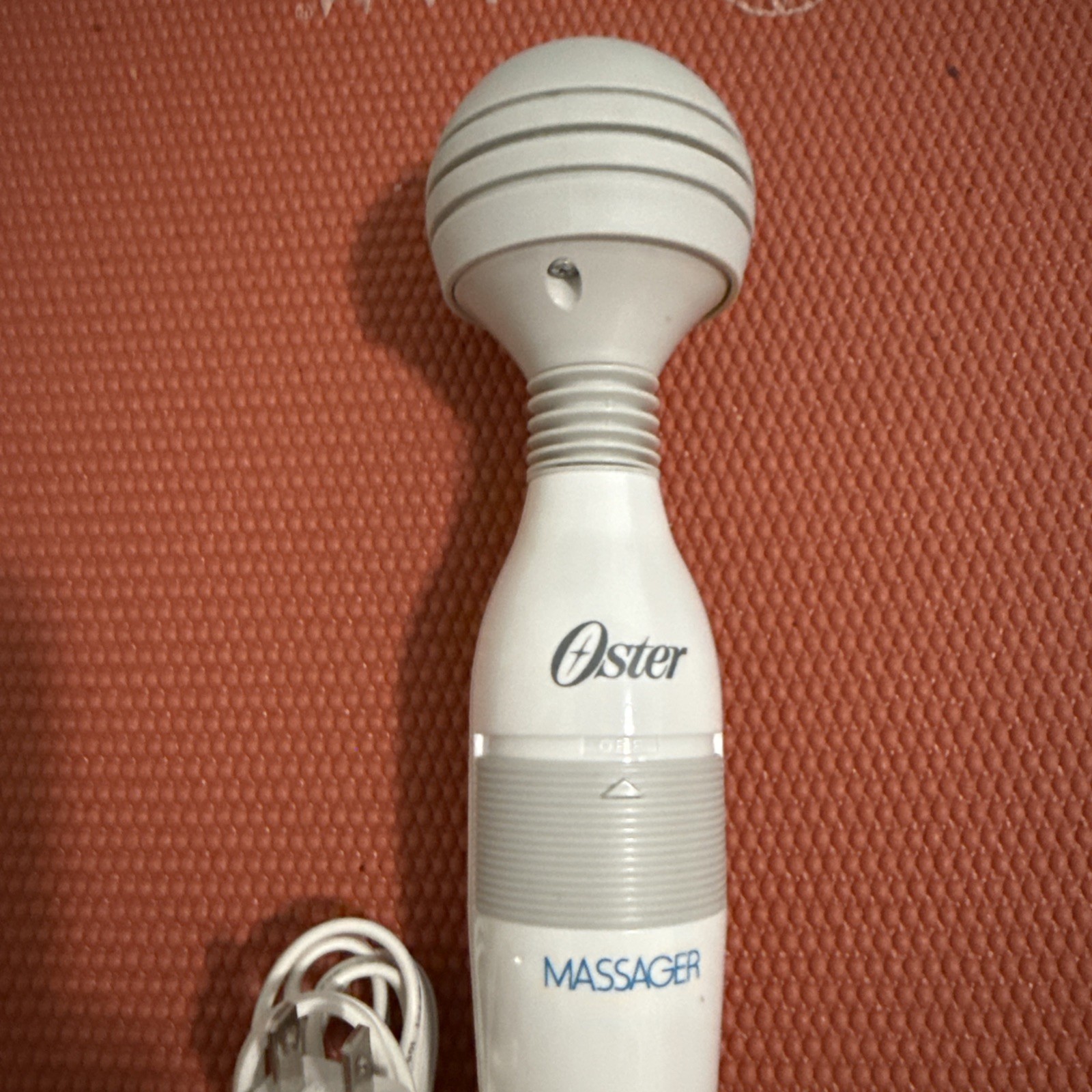 Vintage Oster Stick Massager One Speed 291-08 White Handheld Wand Japan