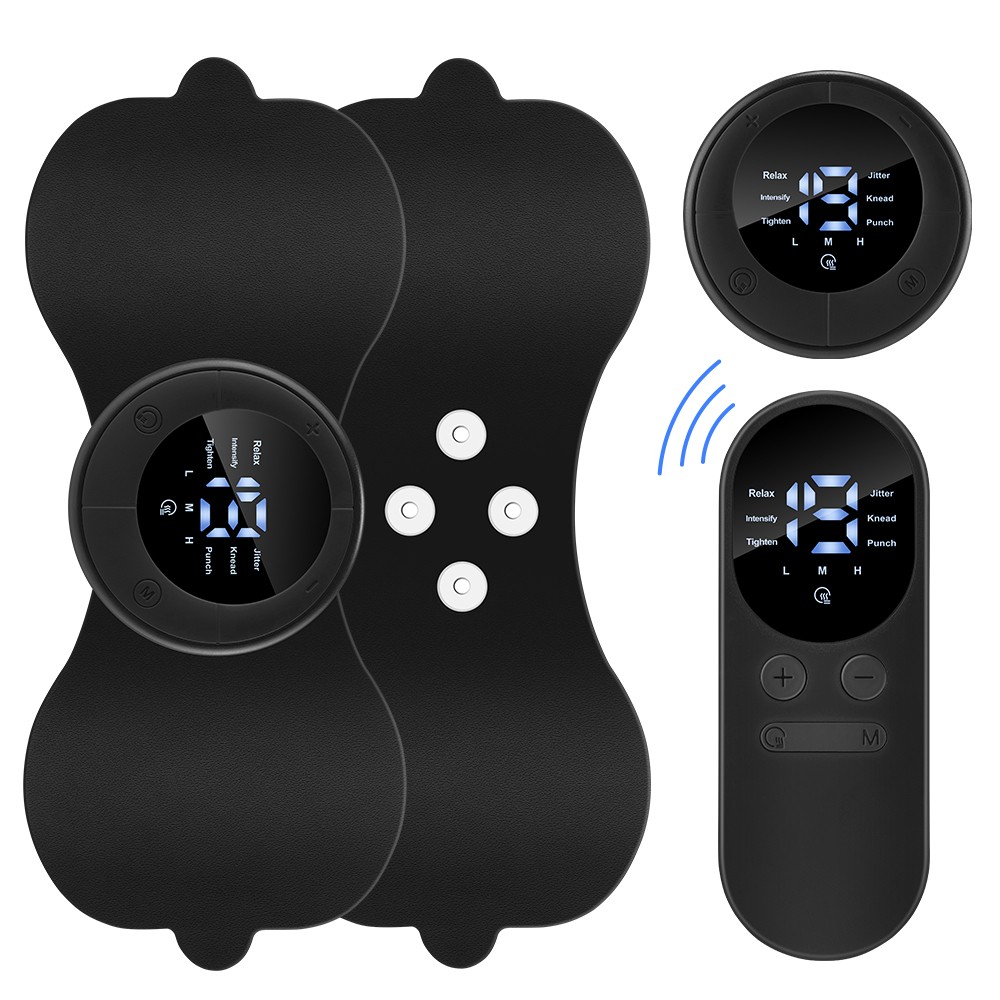 Mini Electric Heating EMS Neck Back Massager Cervical Massage Patch Stimulator