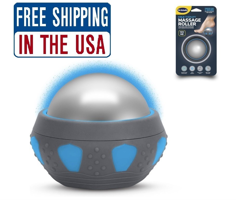 Dr. Scholl’s Restorative Cold Therapy with Body Massage Roller, Muscle Roller