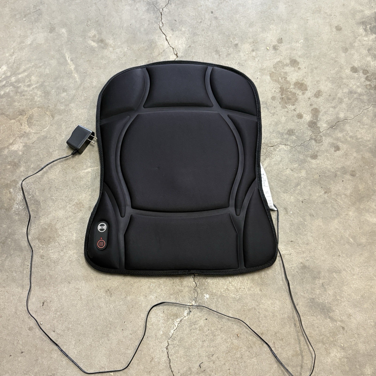 Back Massager with Heat Attachable to Office Chair Great for Relaxation/Pains