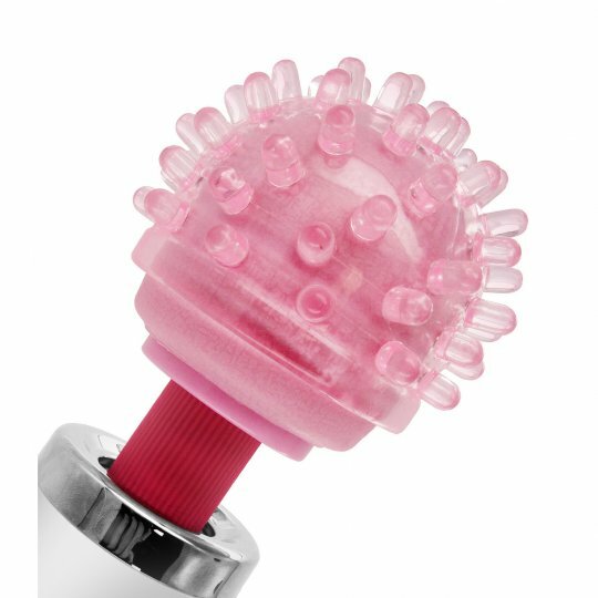 stimU Tip Massage Wand Essentials Attachment Massager Pink Nubs Full Body US Sel