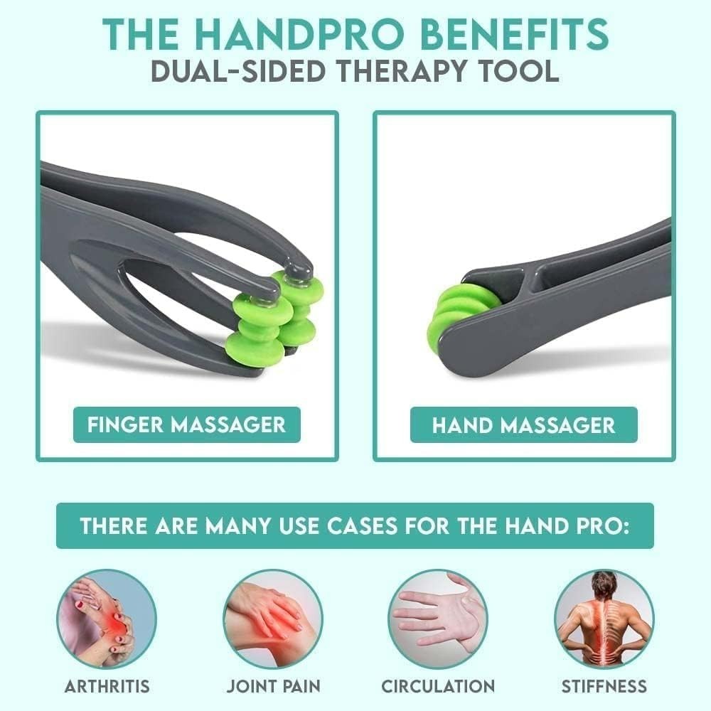 Ergonomic Finger Massager for Deep Tissue Therapy – Ideal for Arthritis & Pain