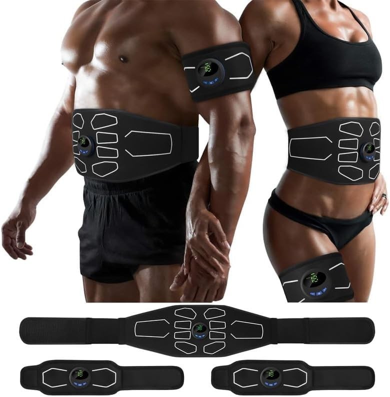 MarCoolTrip MZ EMS Ab Stimulator Muscle Toner Belt Arm Trainer Open Box