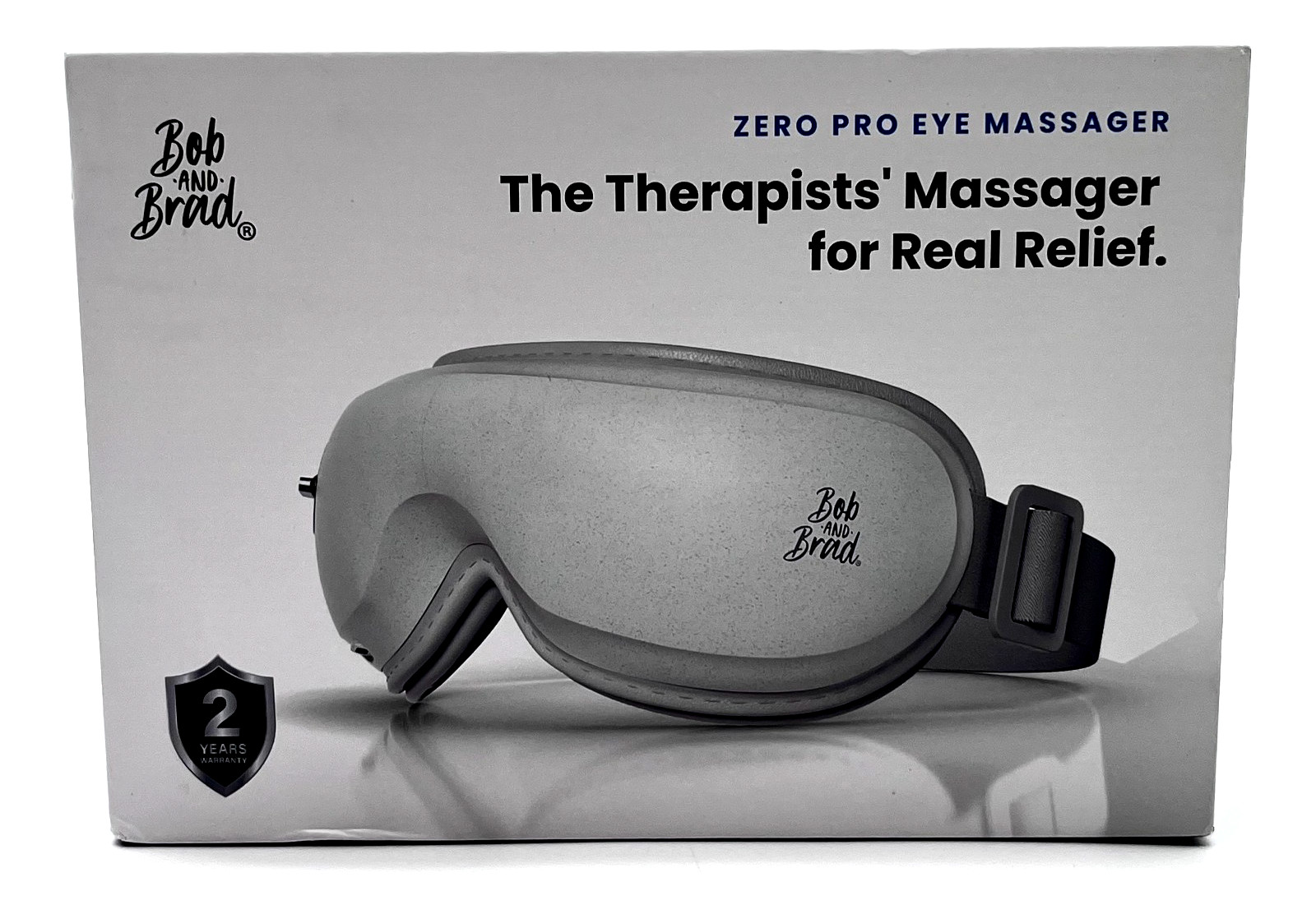 Bob and Brad Eye Massager Pro Heat & Cooling Foldable Gray